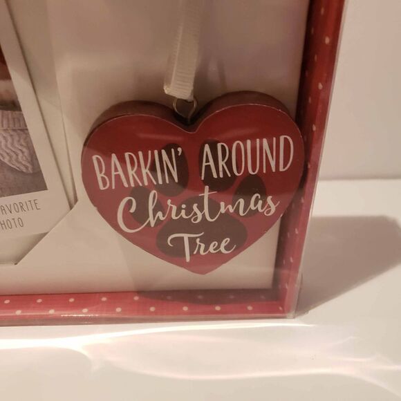 Christmas Gift Dog frame and ornament set - Picture 4 of 5